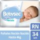 PAÑAL BABYSEC PREMIUM RC X 34 UN REC/NACIDO