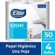 PAPEL HIG. 4 ROLLOS 50 MT. H/S ELITE GOFRADO.