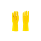 Guantes Multiuso Manlac de Latex Afelpado Amarillo Talla S