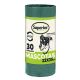 Bolsa de Aseo Superior Desecho para Mascotas 22X35 cm Rollo de 30 Unidades
