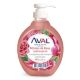 Jabón Líquido Aval Intra Pétalos de Rosa 400 Ml