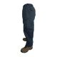 PANTALON POPLIN CARGO AZUL TALLA L