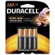 PILA ALCALINA AAA X 4 UN. DURACELL LR03 1.5 V