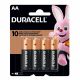 PILA ALCALINA AA X 4 UN. DURACELL