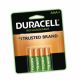 PILA RECARGABLE AAA X 4 DURACELL 900 MAH