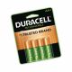 PILA RECARGABLE AA X 4 DURACELL 2500 MAH