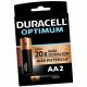 PILA ALCALINA AA X 2 UN. DURACELL OPTIMUM