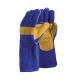 GUANTES SOLDADOR REFORZADO AZUL HILO KEVLAR