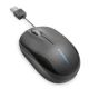 MOUSE KENSINGTON USB PRO FIT NOTEBOOK RETRACT NEGR