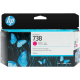 Cartucho de Tinta HP DesignJet 738 Magenta Original (498N6A)