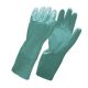 GUANTES INDUST.NITRILO T-S N-8 VERDE FLOC. STEELPR