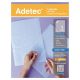 Lámina Autoadhesiva en Frío Adetec Holográfica 216X279 Mm
