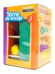 JUEGO DIDACTICO TORRE DE ENCAJE C/MARTILLO ADETEC