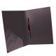 CARPETA C/GUS DATA ZONE OF. CLIP FILE NEGRO 712