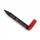 MARCADOR PERMAN.FABER 52 PTA.REDONDA ROJO