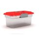 CAJA PLASTICA C/TAPA 6 LT. 32X18.5 CMS ALTO 15CM