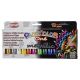 TEMPERA 12 COLORES INSTANT SOLIDA METALIZADA