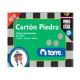 CARPETA ARTE TORRE CARTON PIEDRA 6 PLIEGOS 20X30CM