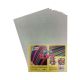 Goma Eva Offione Glitter Blanco 20x30 Cm Paquete de 10 Unidades