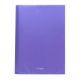 Carpeta Plastificada Geopen Lila Reverso Blanco