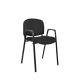 Silla de Visita Gunter Meyer Isso con Brazos Negro