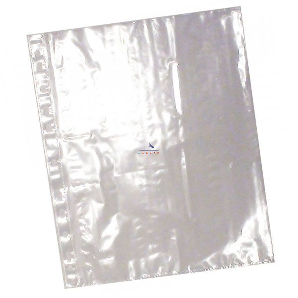 FUNDA PLASTICA CARTA X 10 UD LOMO BL